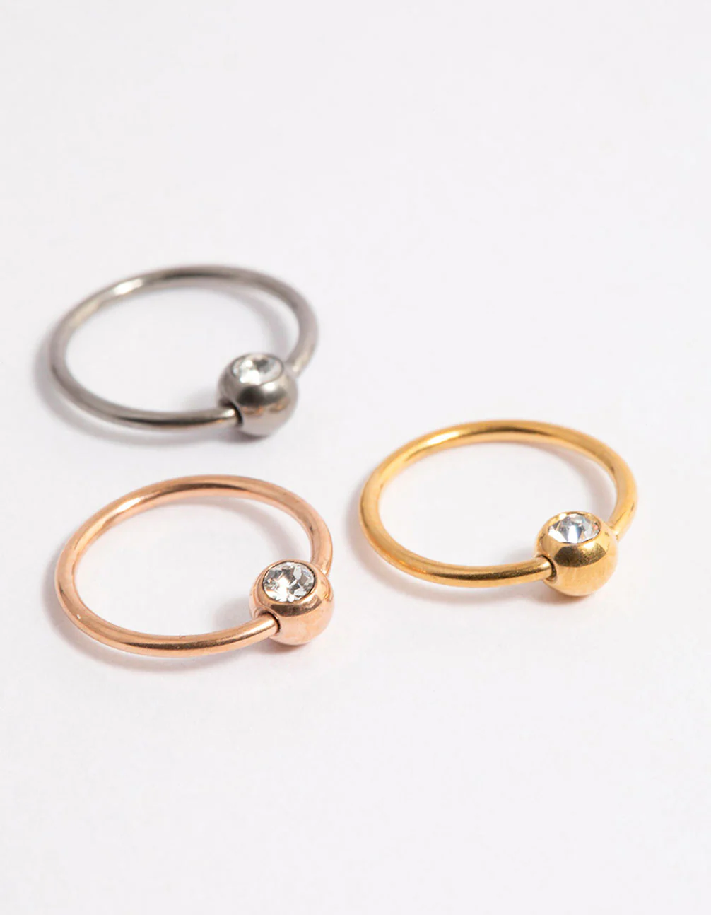 Titanium Nose Ring Pack - Image 2