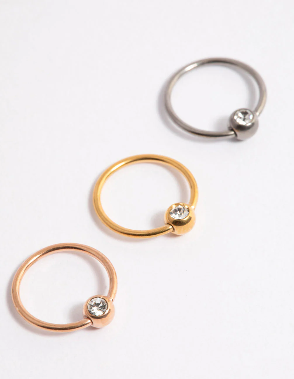Titanium Nose Ring Pack - Image 3