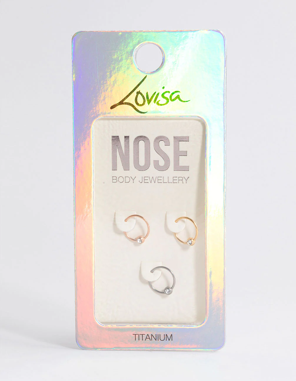 Titanium Nose Ring Pack - Image 4
