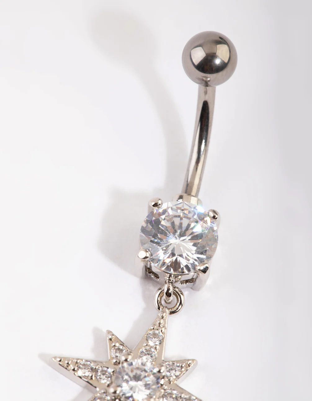 Titanium Star Belly Bar - Image 3