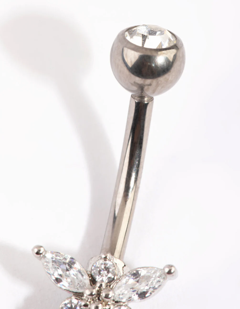 Titanium Diamante Belly Bar - Image 3