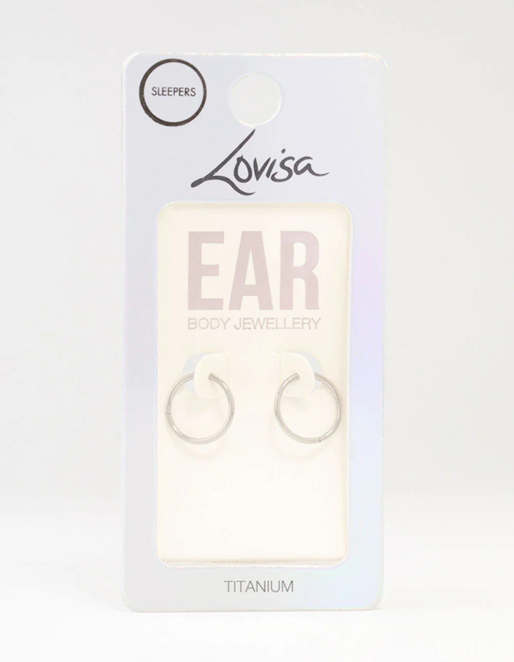 Titanium Sleeper Earrings 12MM - Image 3