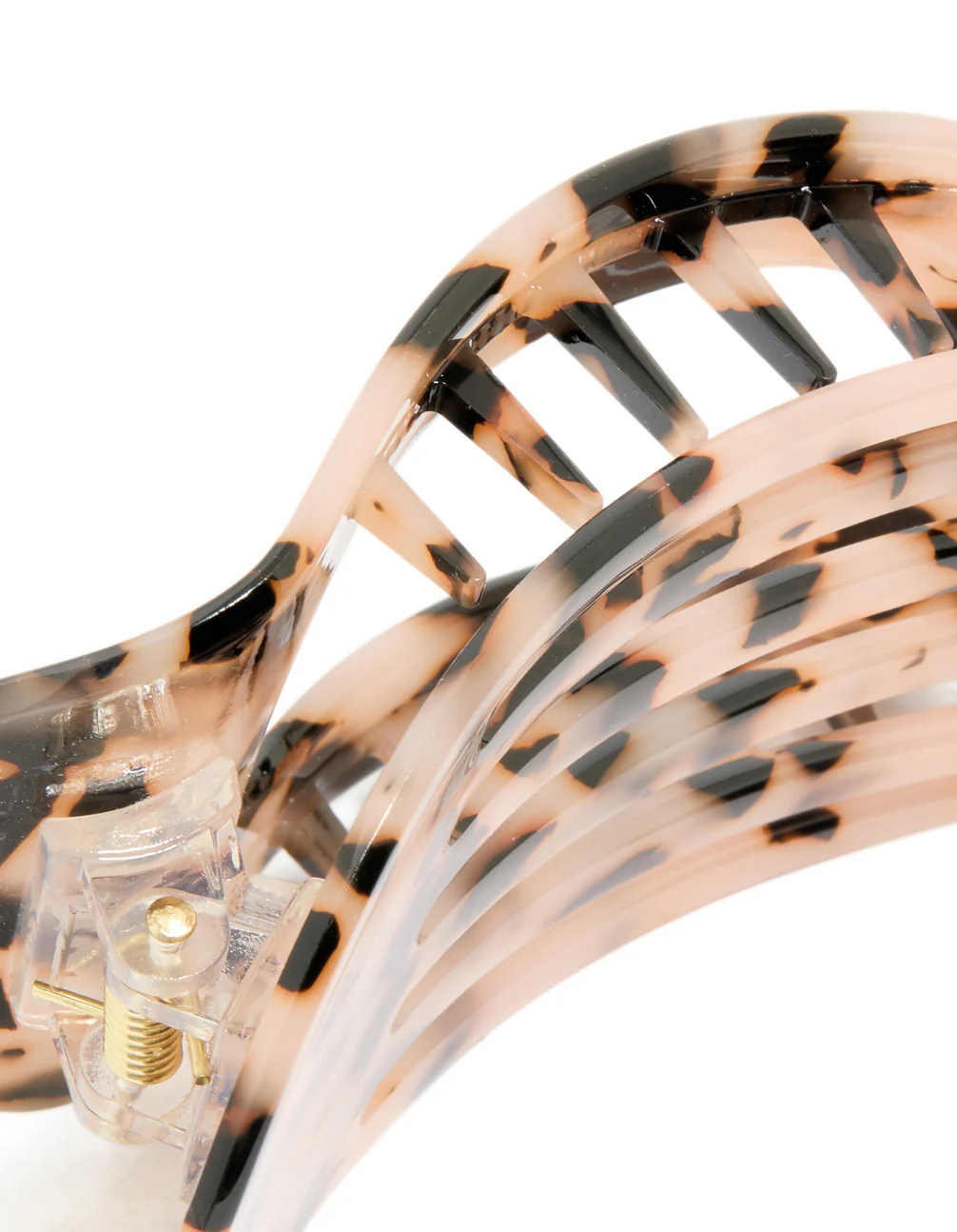 Tortoiseshell Large Oval Hair Claw Clip - Image 3