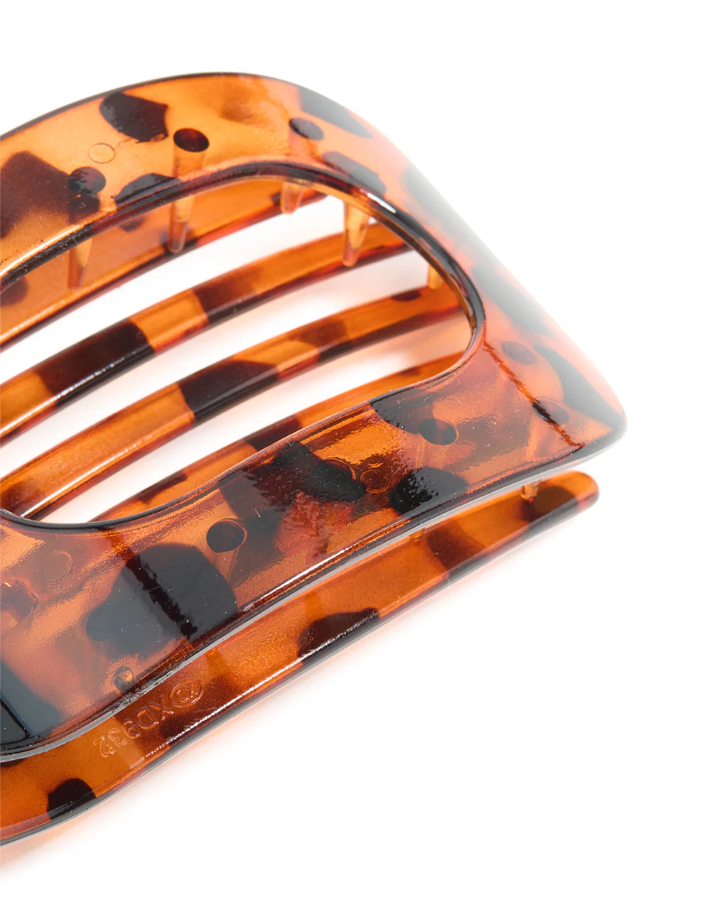 Tortoiseshell Oval Large Hair Claw Clip - Image 2