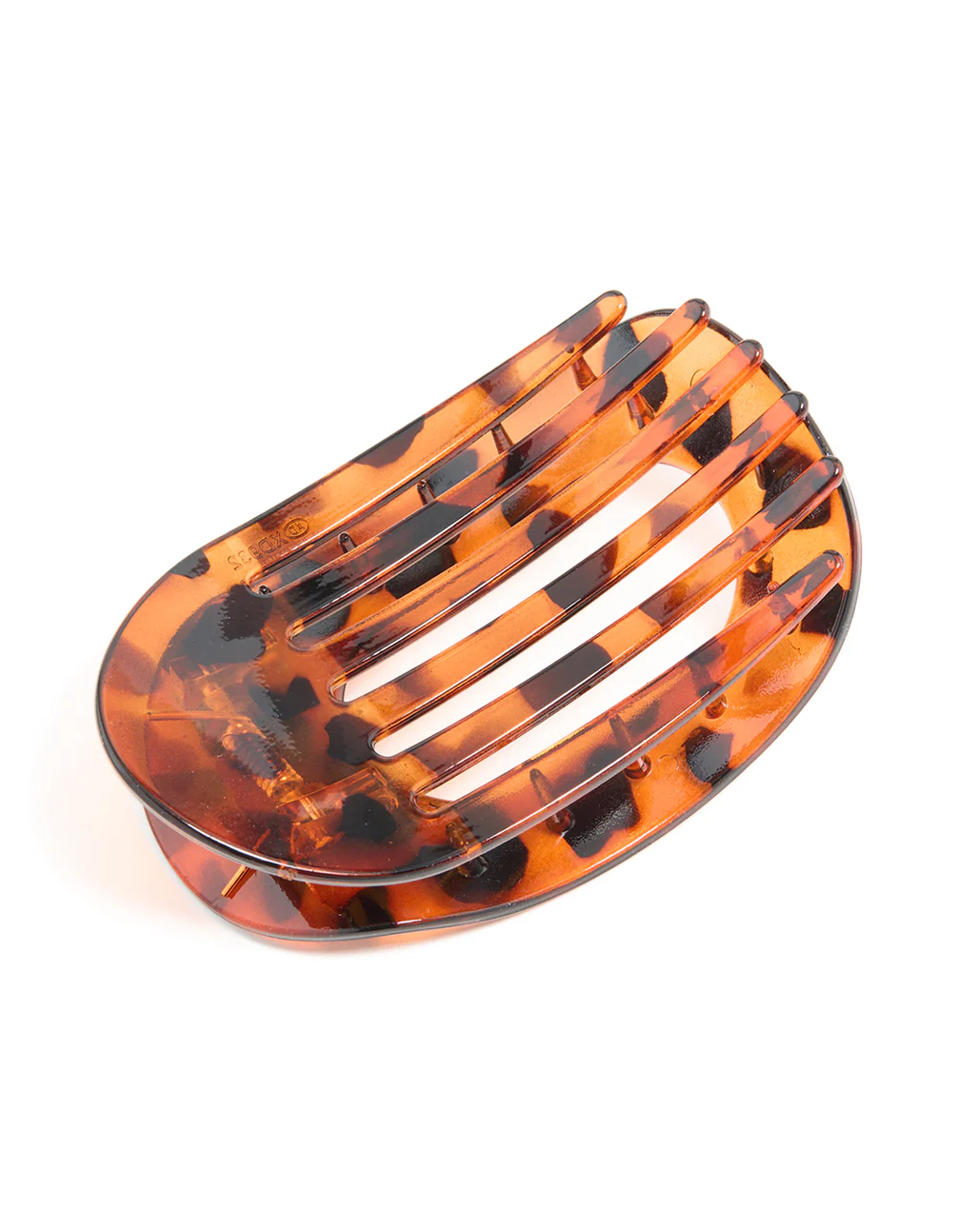 Tortoiseshell Oval Large Hair Claw Clip - Image 3