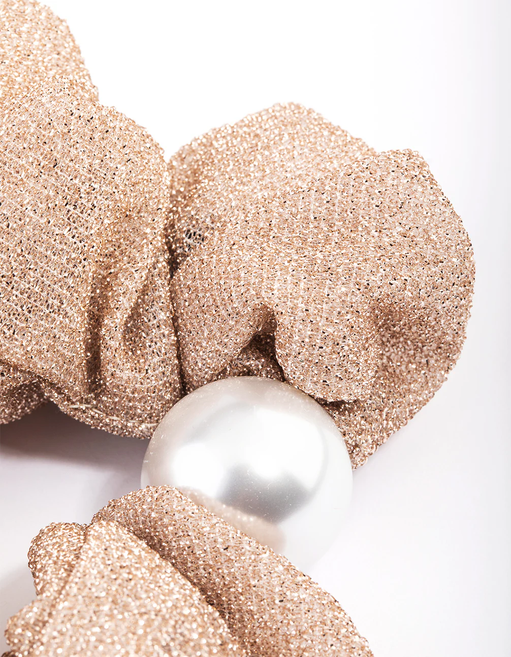 Blush Fabric Scrunchie - Image 3