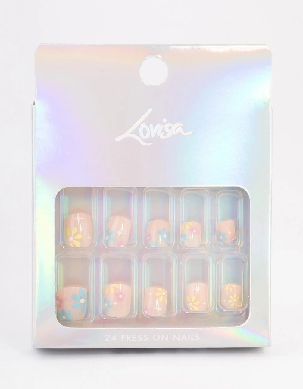 Tweens Blush Daisy Press On Nails - Image 3