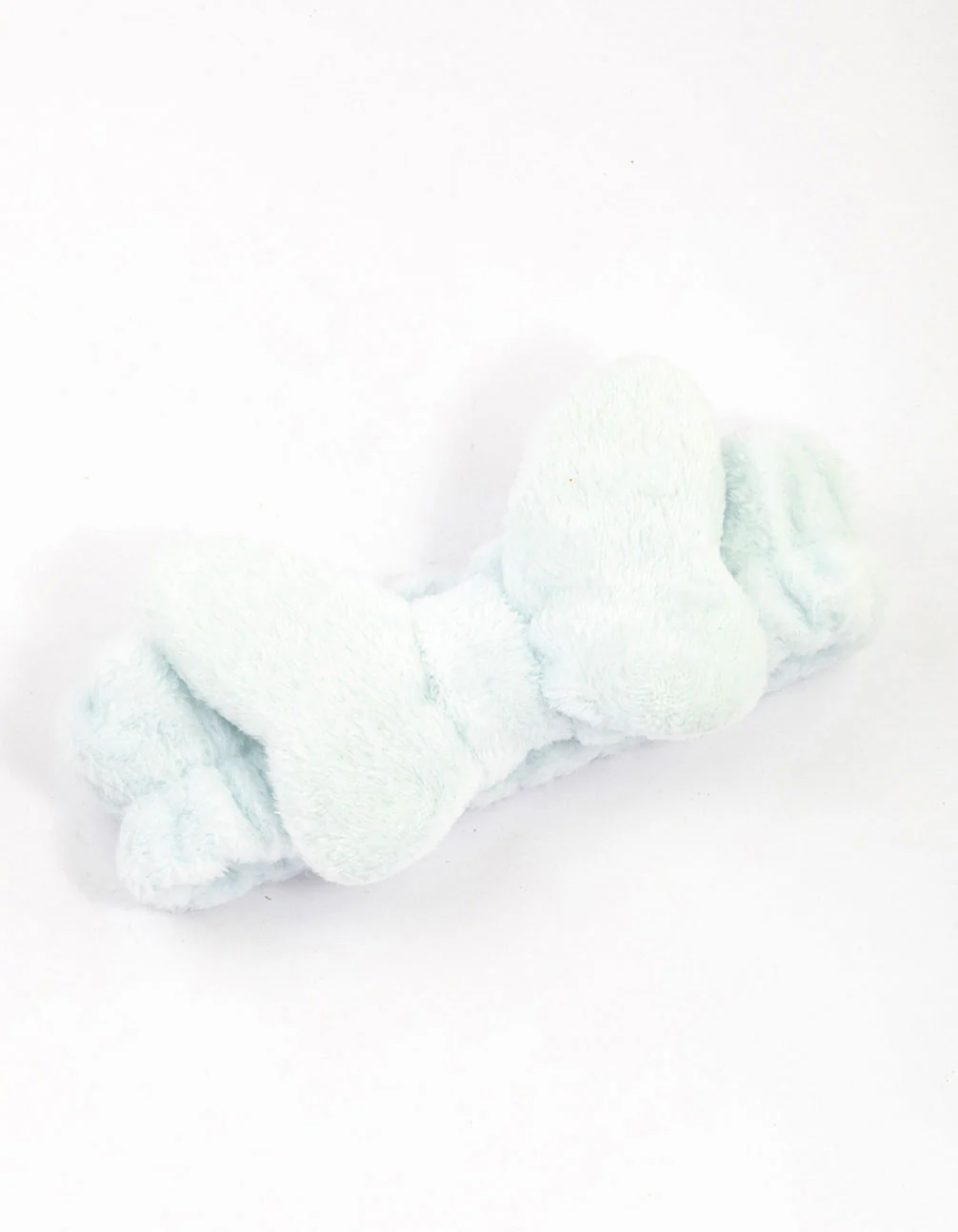 Butterfly Pastel Blue Fluffy Headband - Image 3