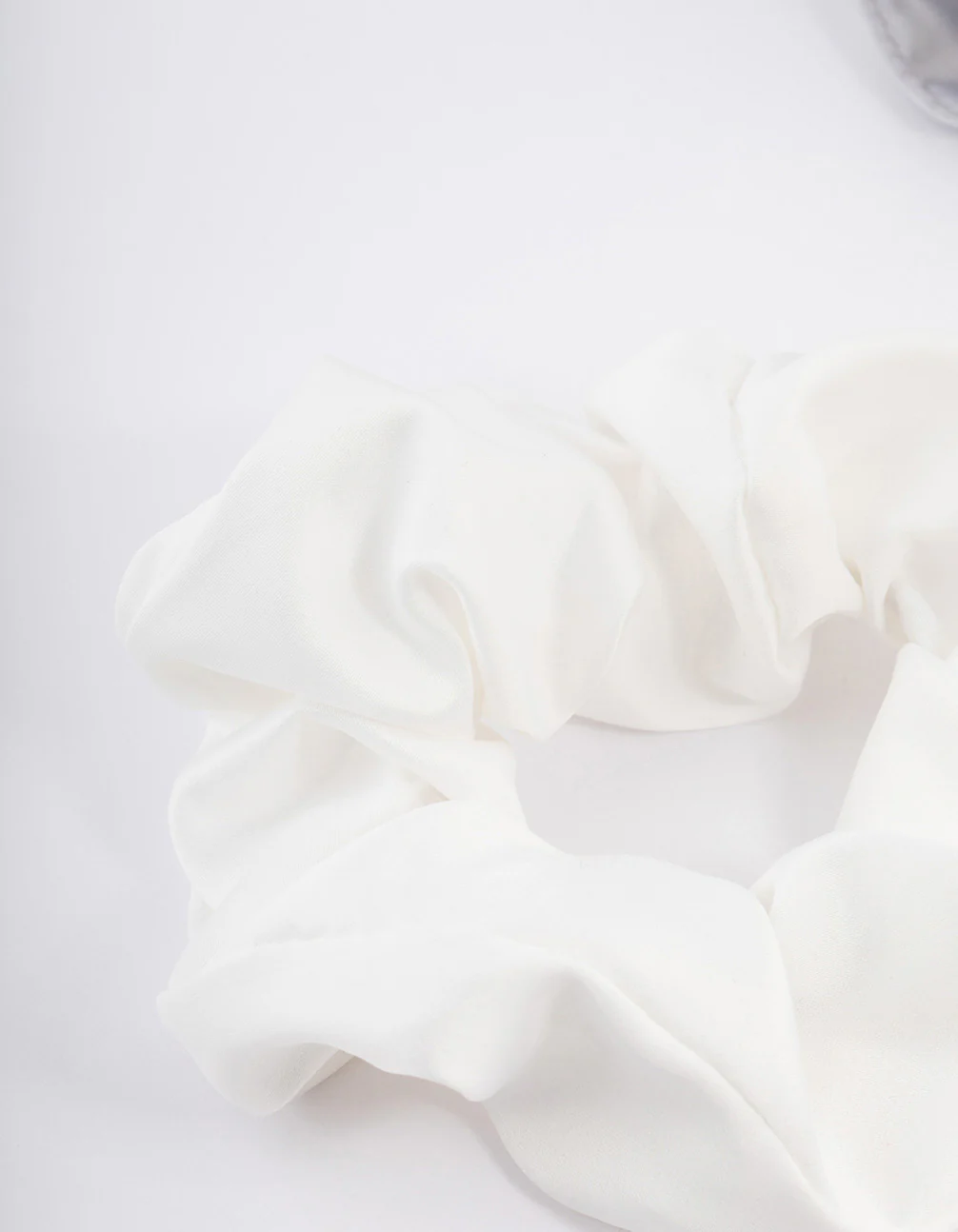 Dark Satin Hair Scrunchie Pack - Image 2