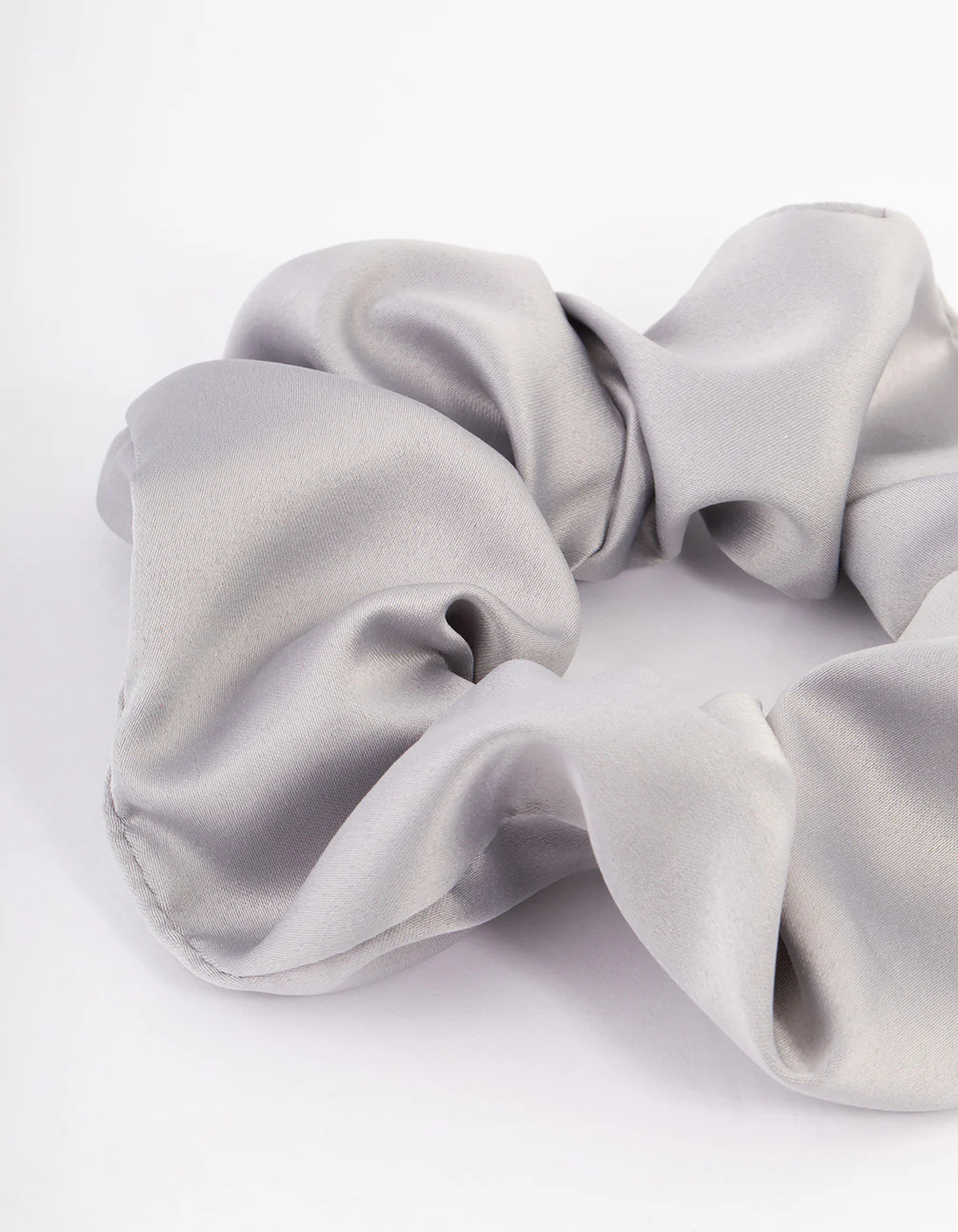 Dark Satin Hair Scrunchie Pack - Image 3