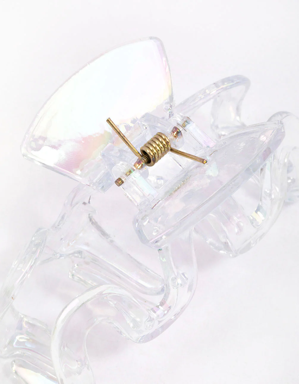 Iridescent Wavy Hair Claw Clip - Image 2