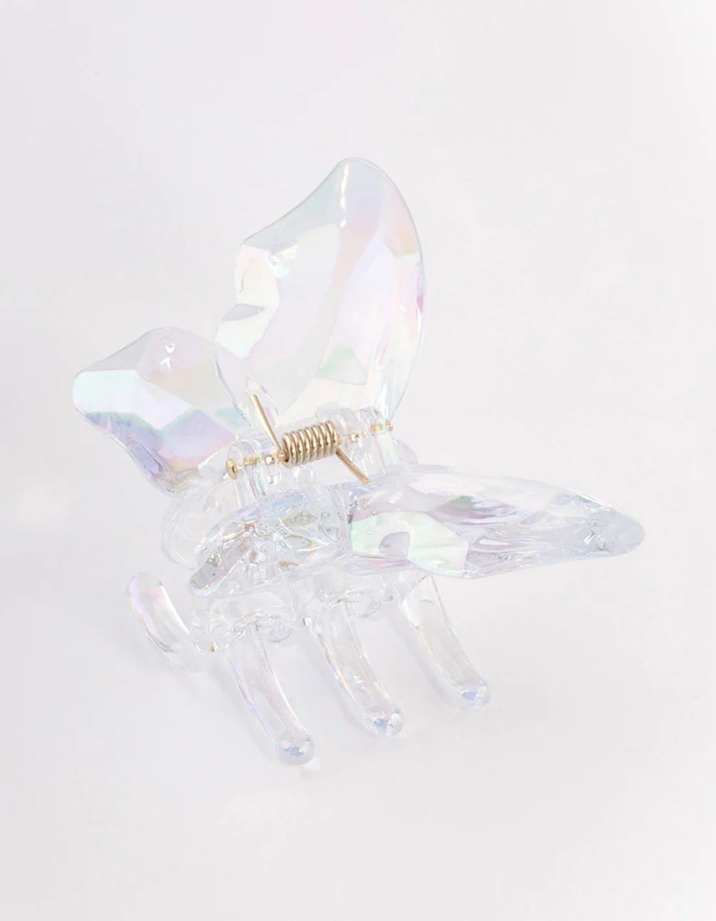 Iridescent Butterfly Claw Clip