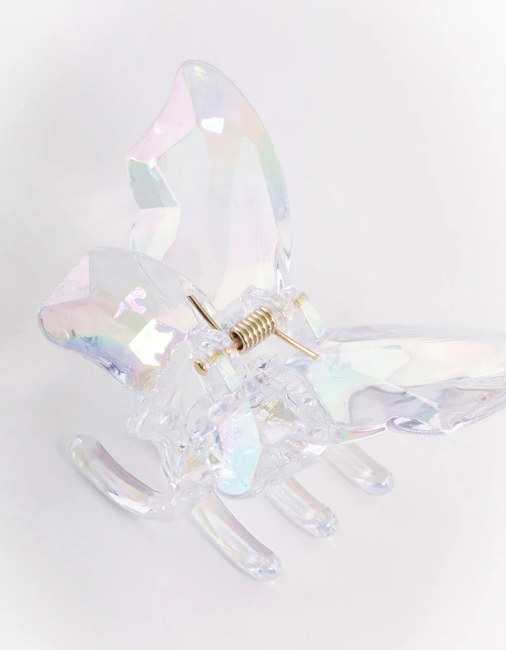 Iridescent Butterfly Claw Clip - Image 3