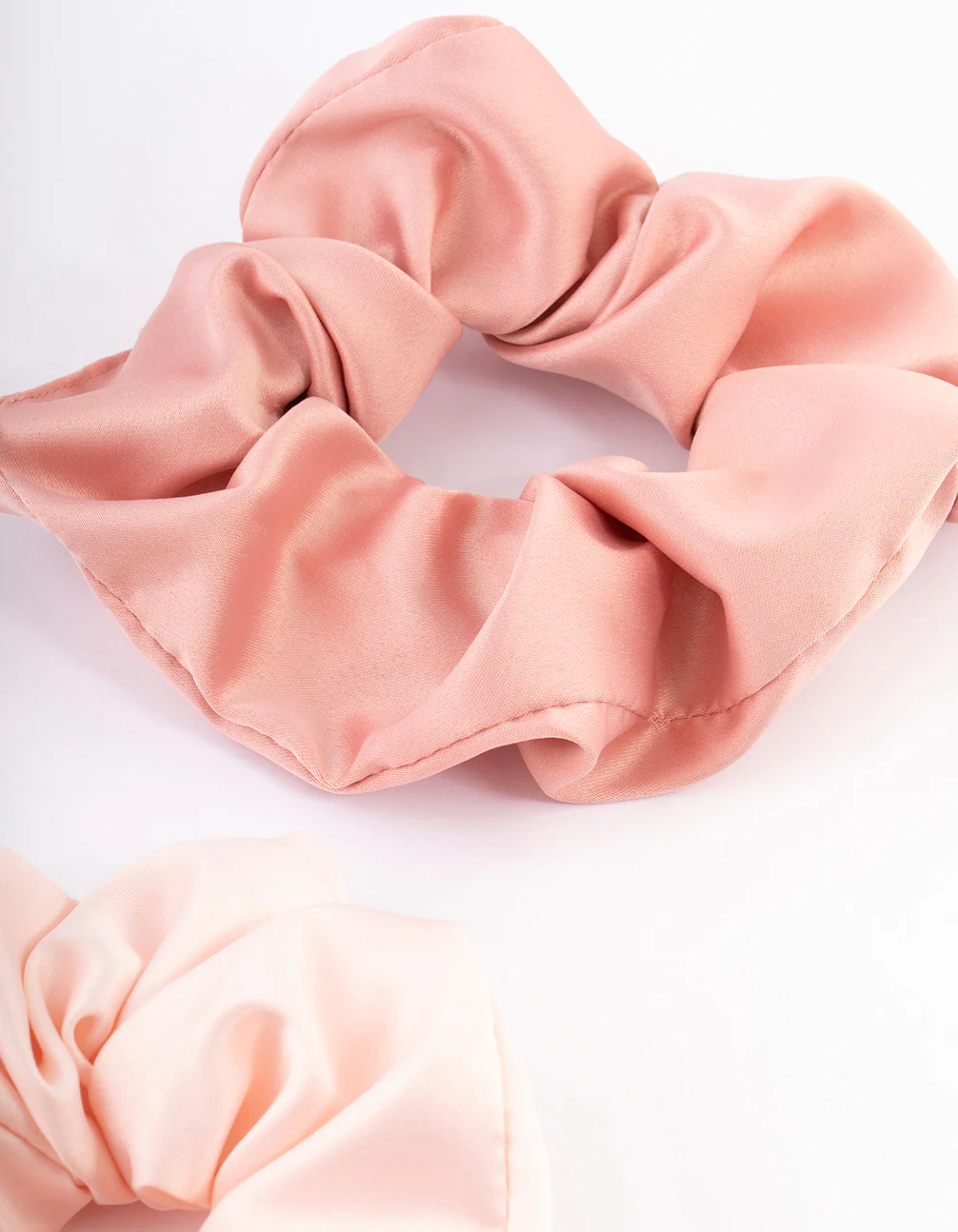 Light Satin Hair Scrunchie Pack - Image 3