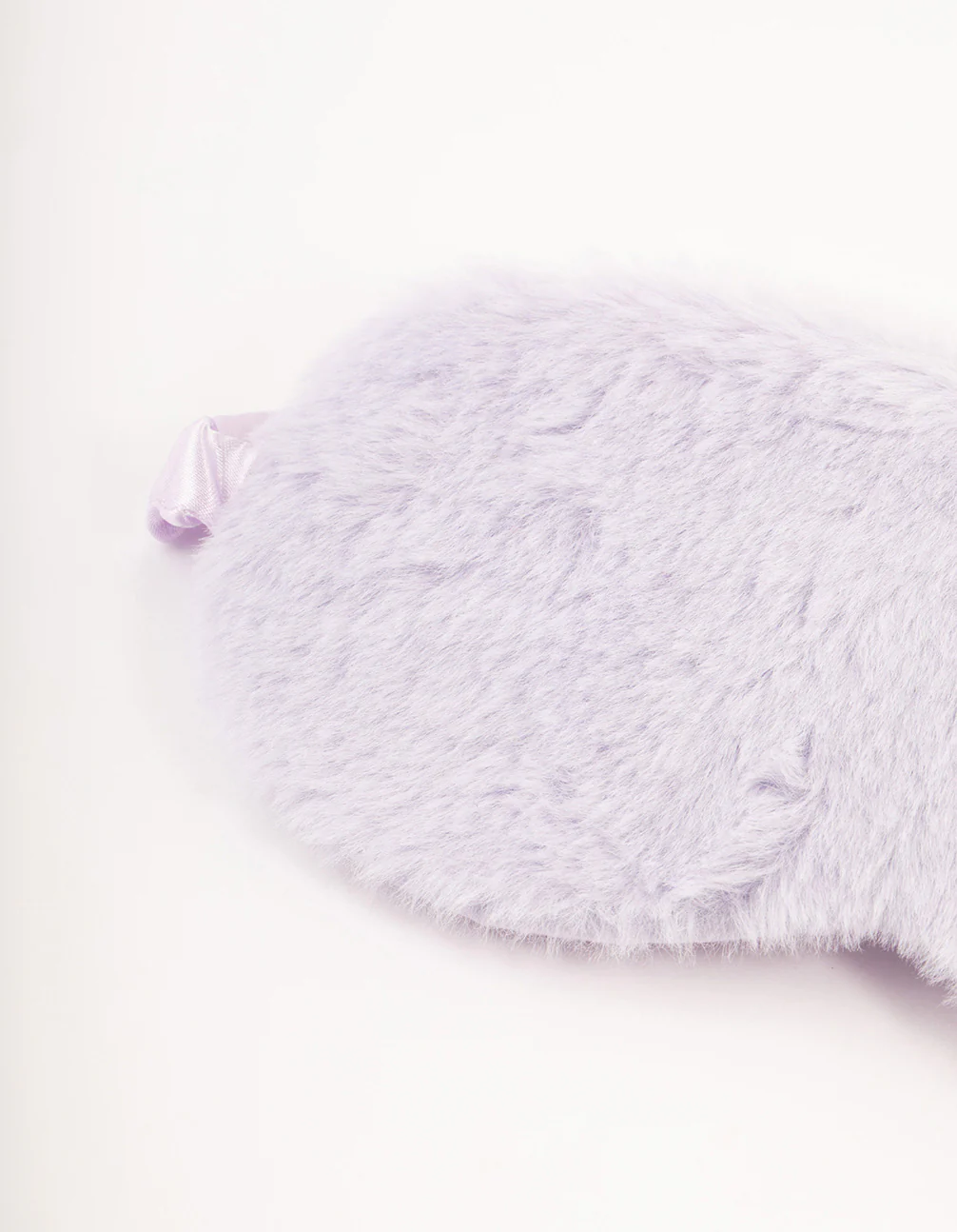Lilac Fluffy Eye Mask - Image 2