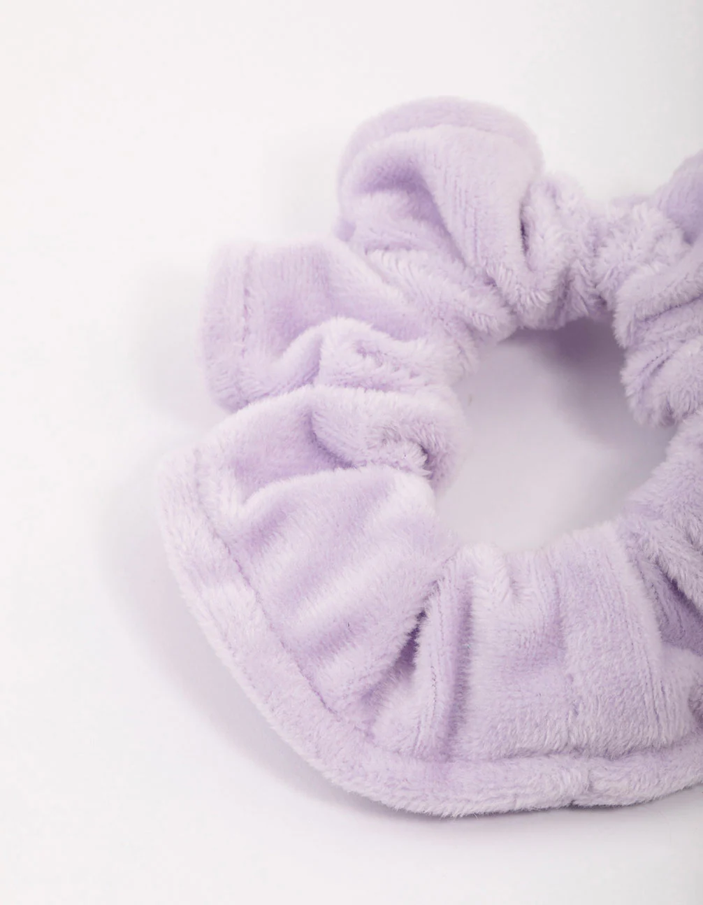 Lilac Soft Beauty Hair Scrunchie - Image 2