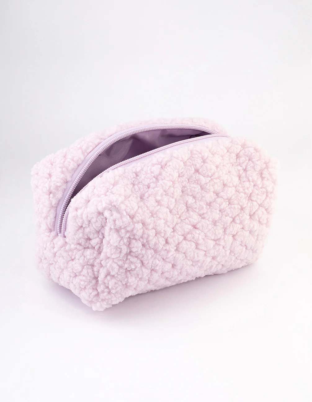 Lilac Teddy Cosmetic Case - Image 3