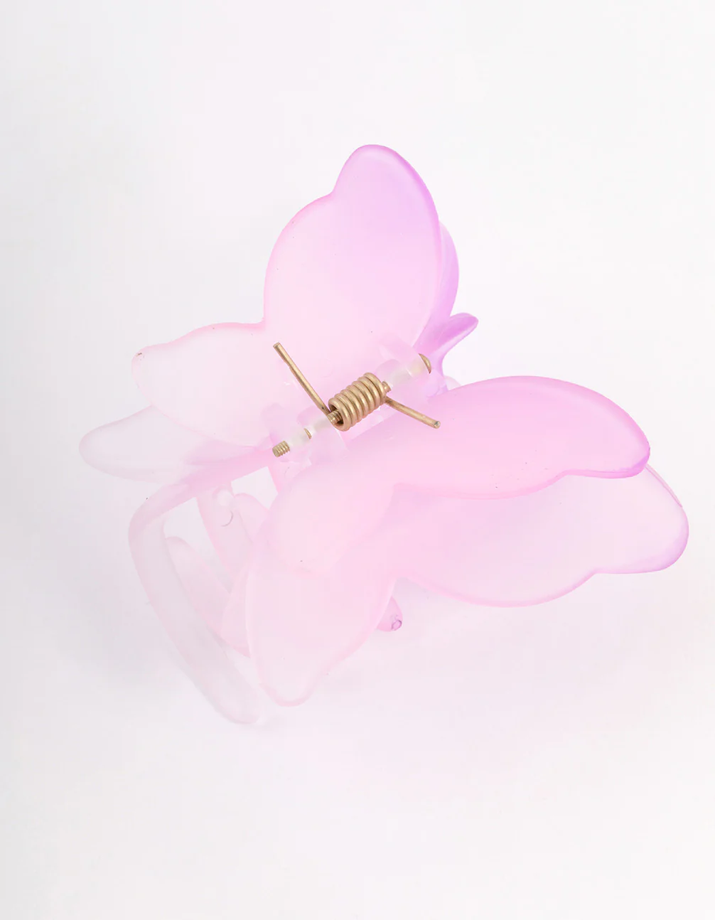 Lilac & Pink Gradient Butterfly Claw Clip - Image 3