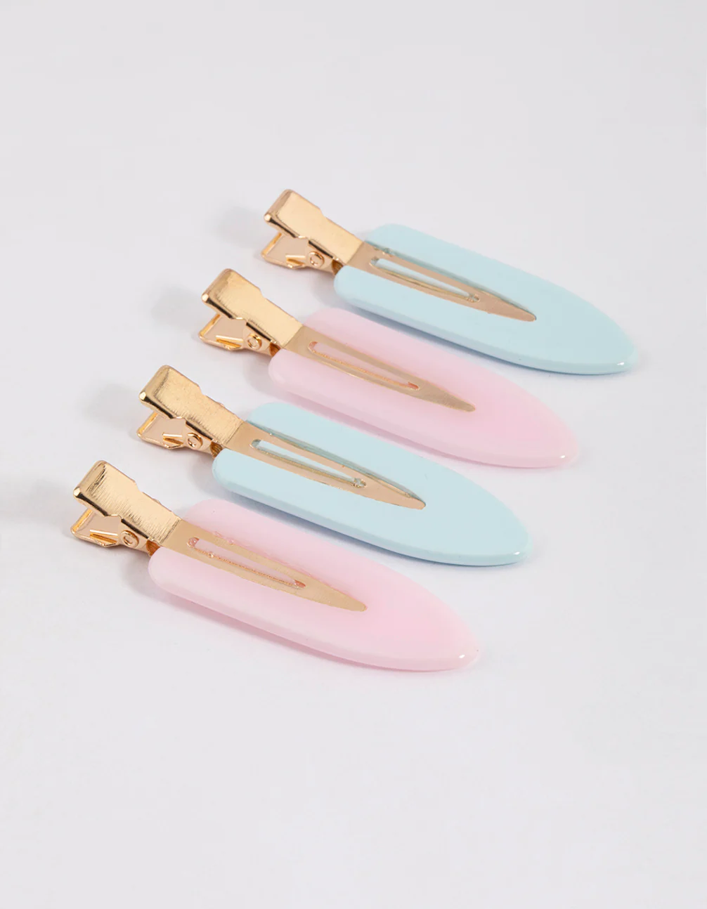 No Crease Hair Clips 4-Pack - Image 3