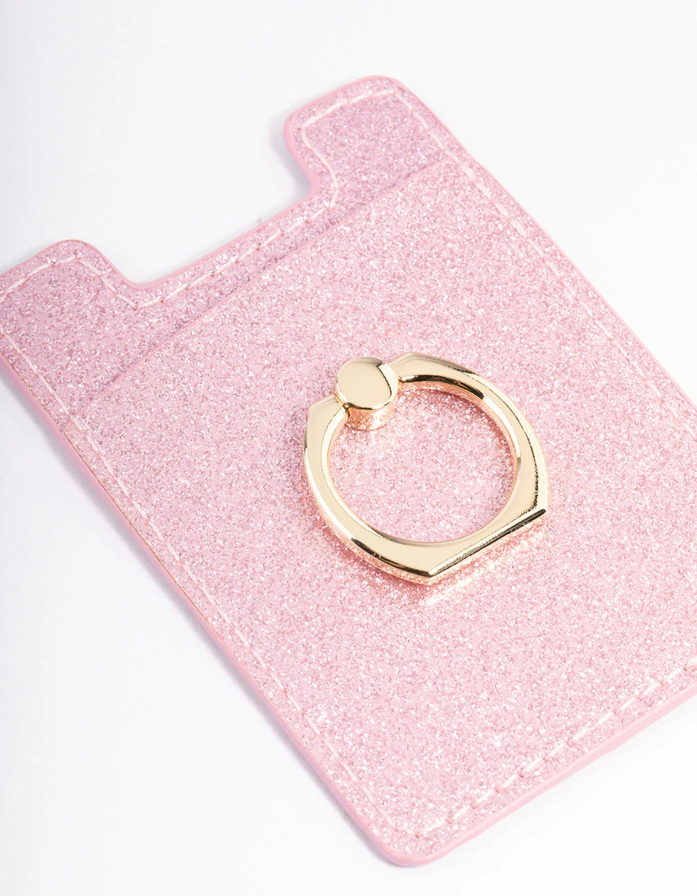 Pink Glitter Phone Wallet - Image 2