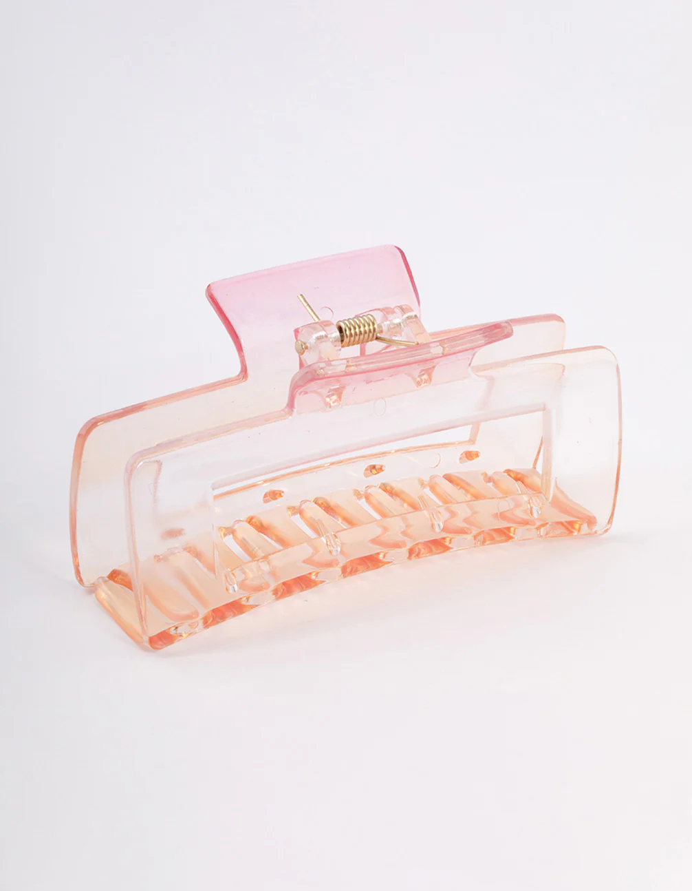 Pink Rectangle Ombre Claw Clip - Image 2