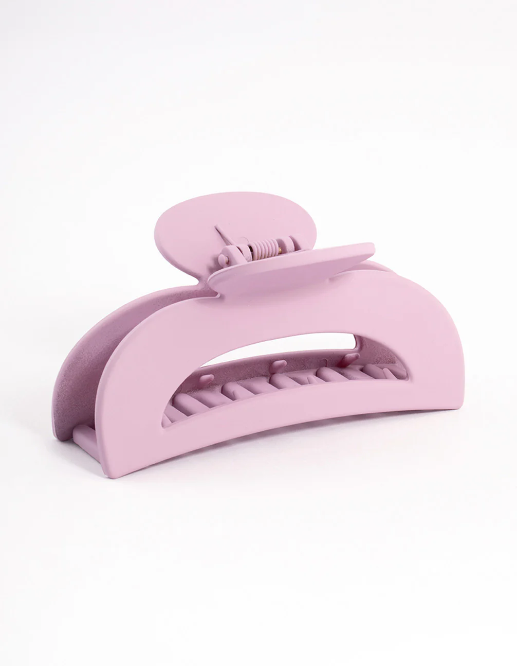 Purple Matte Curved Claw Clip - Image 2