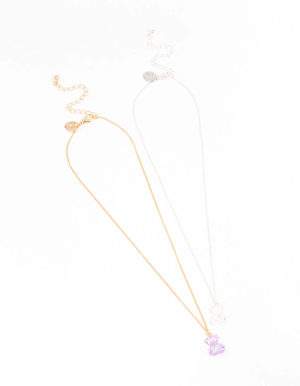 Pastel Teddy Bear Bestie Necklace Pack - Image 2