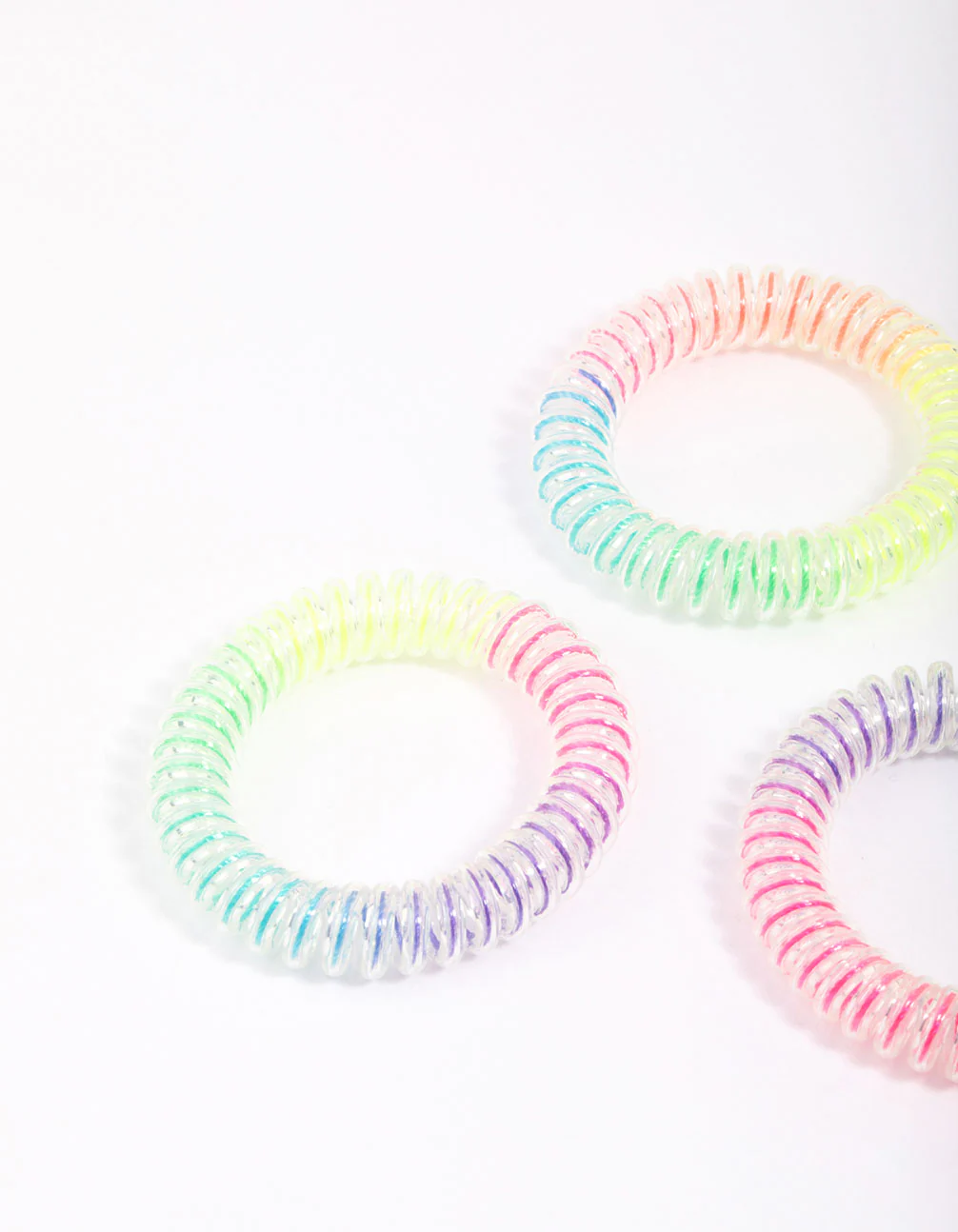 Rainbow Hair Coils 4-Pack - Image 2