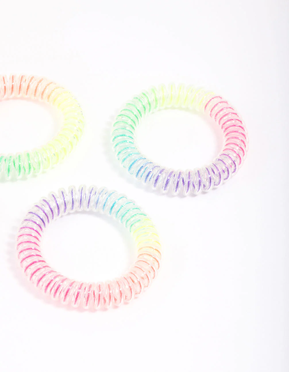 Rainbow Hair Coils 4-Pack - Image 3