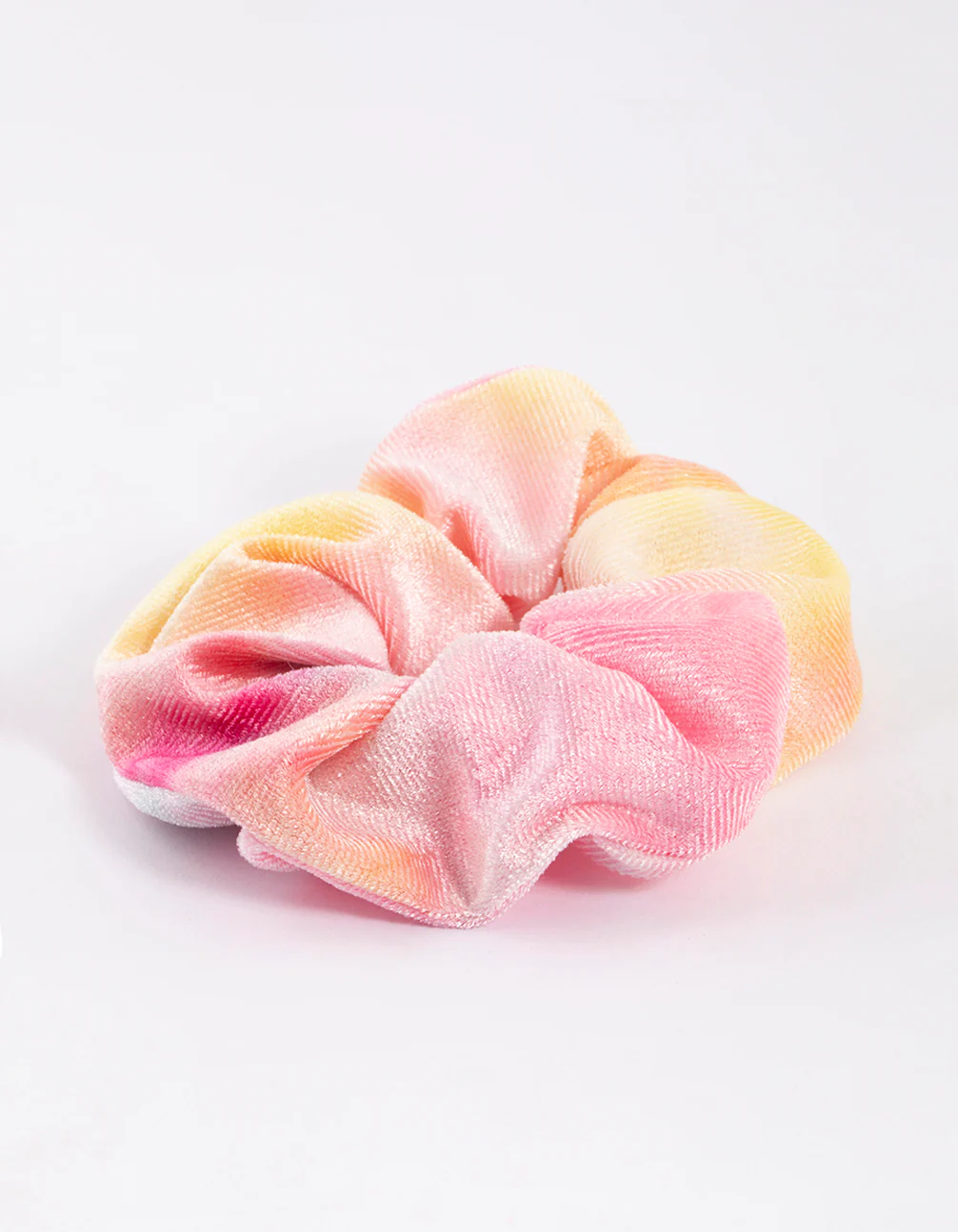 Rainbow Tie Dye Hair Scrunchie - Image 2