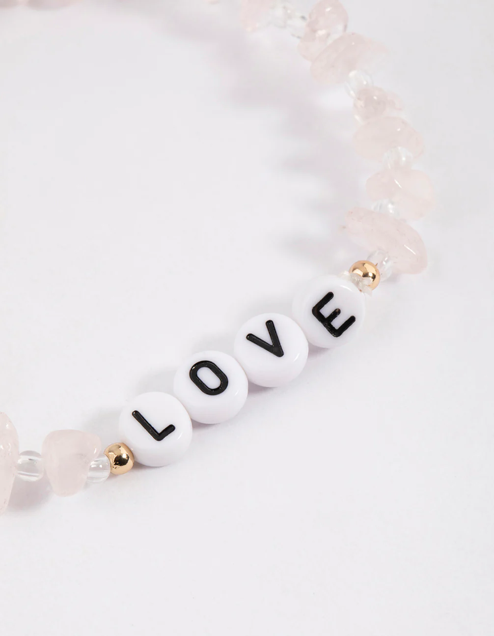 Rose Quartz Love Bracelet - Image 3
