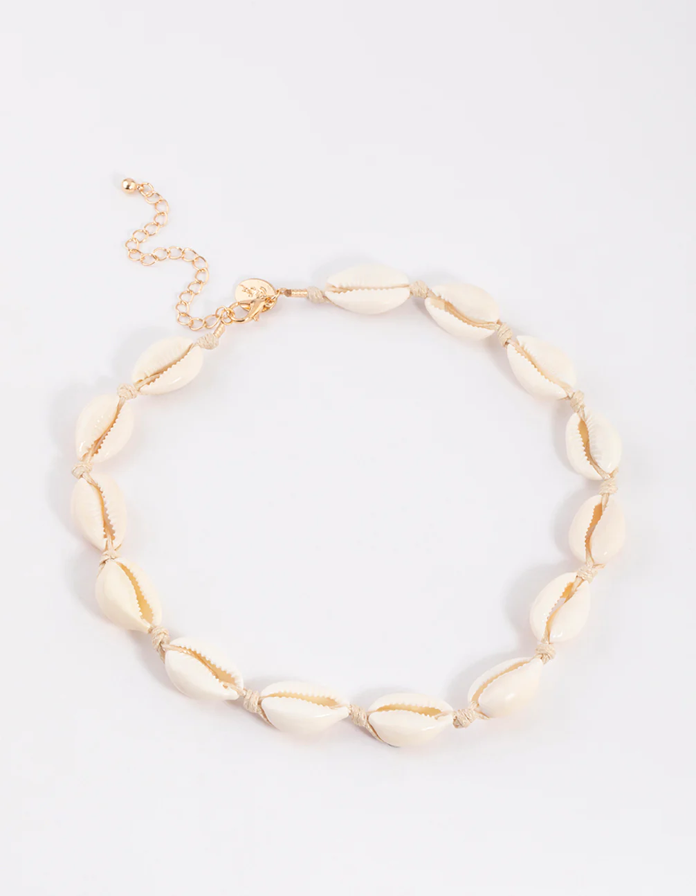 Gold Cowrie Shell Choker - Image 2