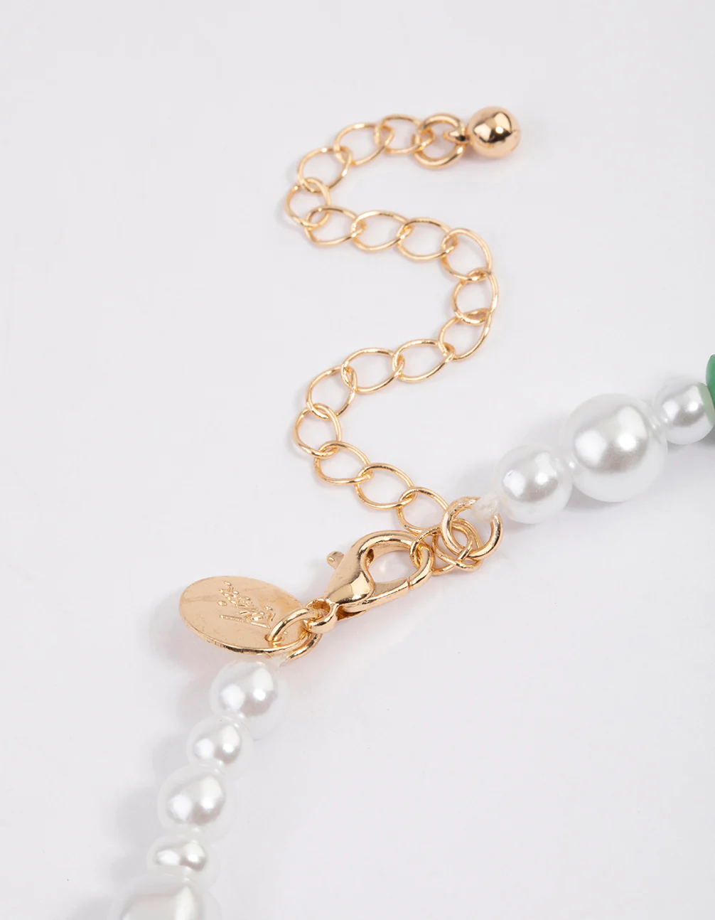 Beaded Pearl Hawaiian Shell Pendant Necklace - Image 3
