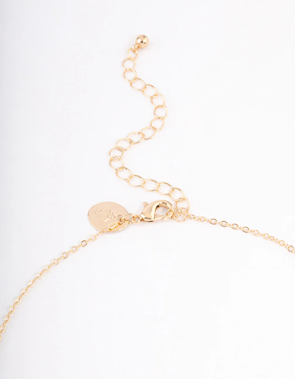 Gold Love Pendant Necklace - Image 3
