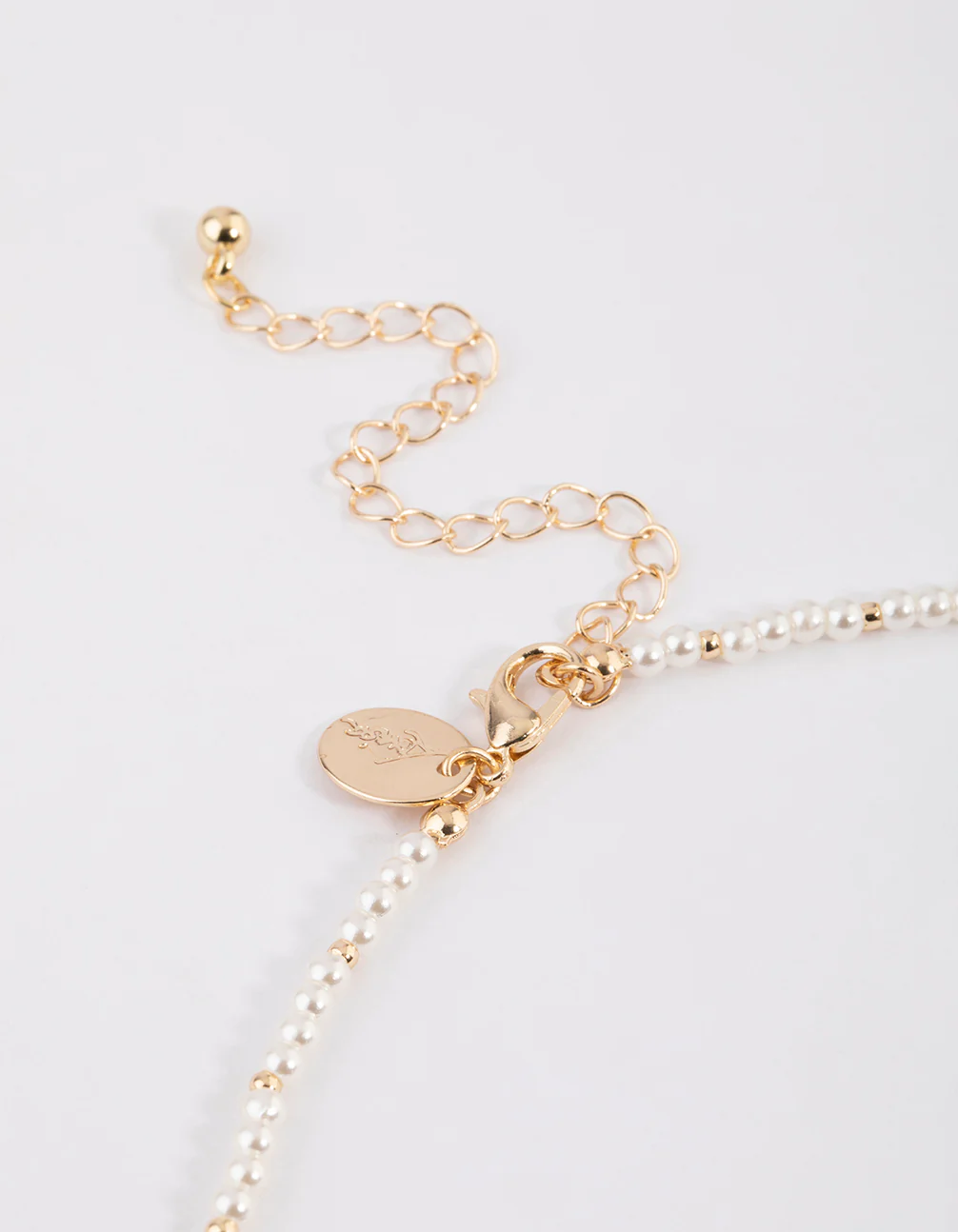 Gold Mini Pearl Choker - Image 3
