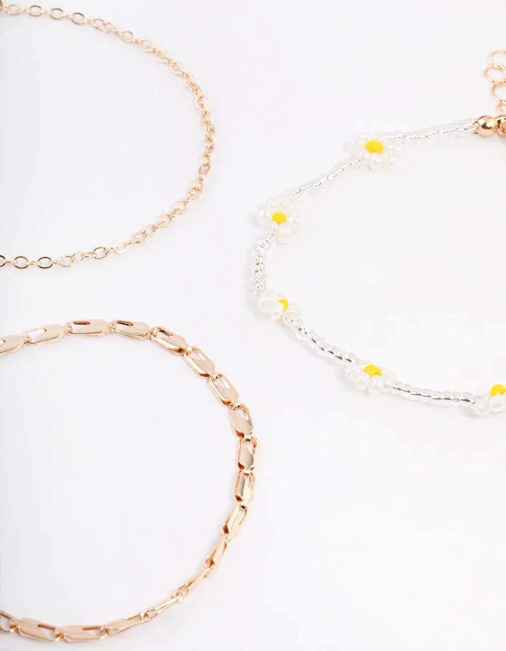 Gold Daisy Bracelet Pack - Image 2