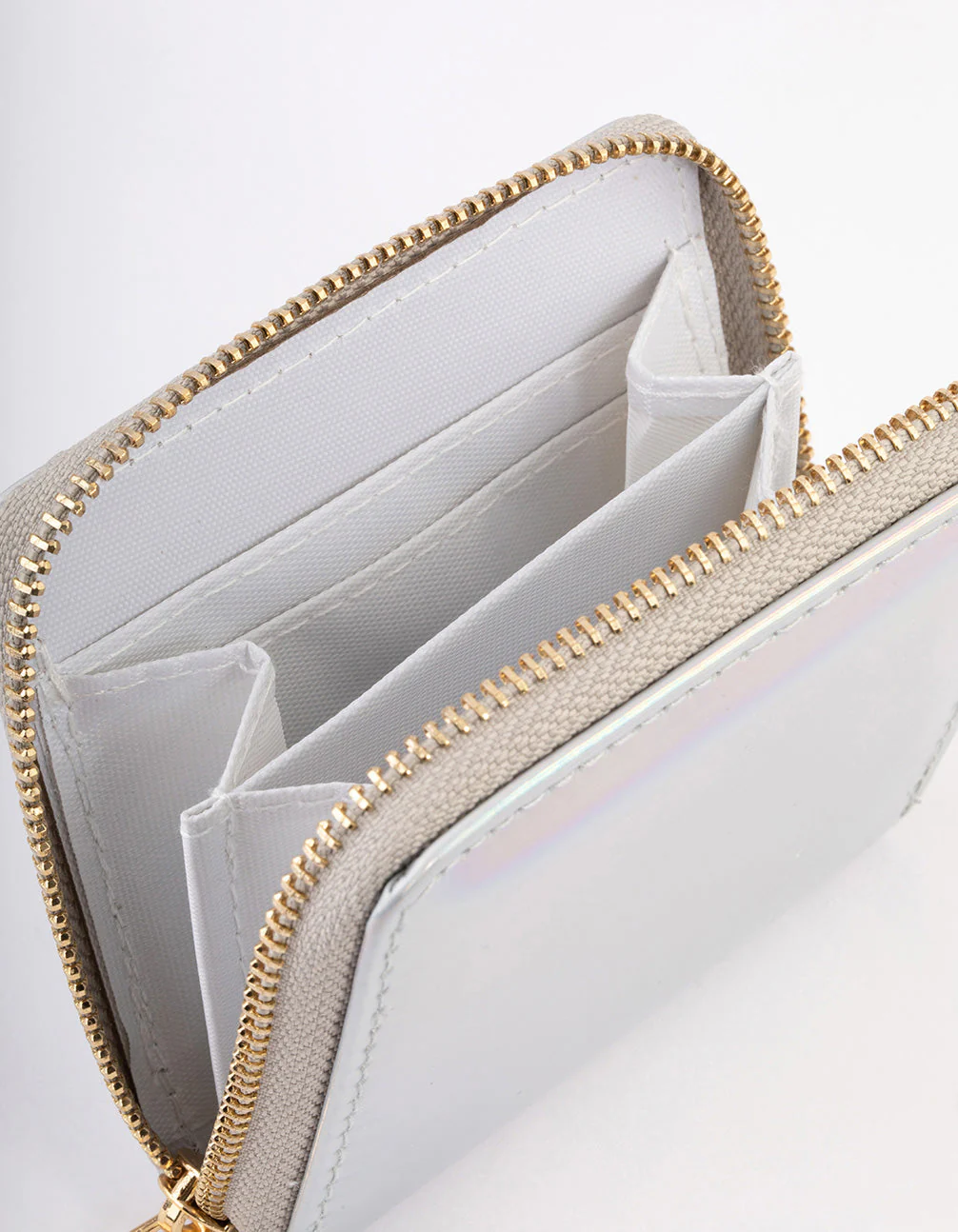 Silver Metallic Purse - Image 3