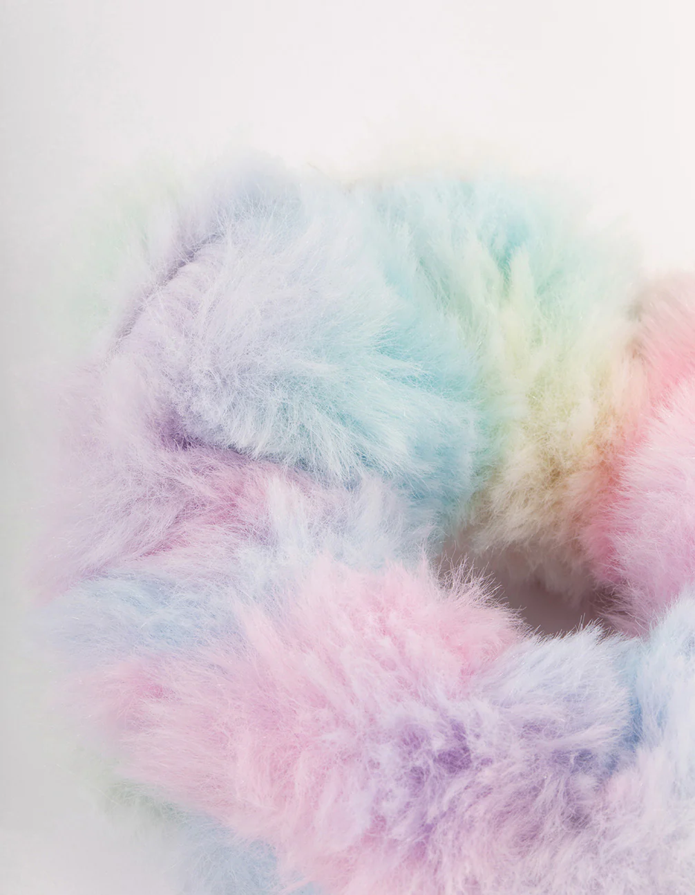 Tie Dye Fluffy Hair Scrunchie - Image 3