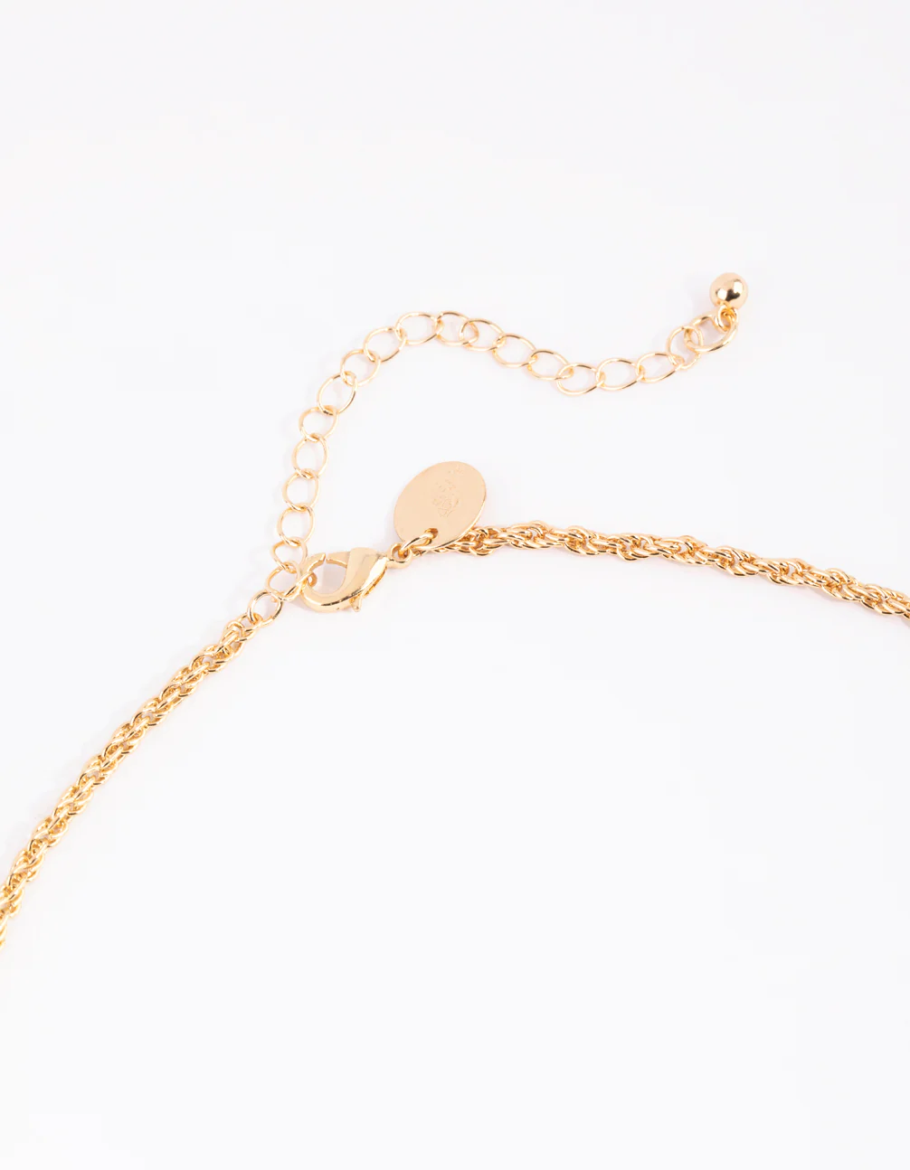 Gold Rope Chain Necklace - Image 3
