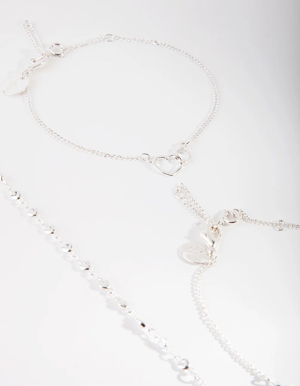 Silver Love U2 The Moon Anklet Bracelet Pack - Image 3