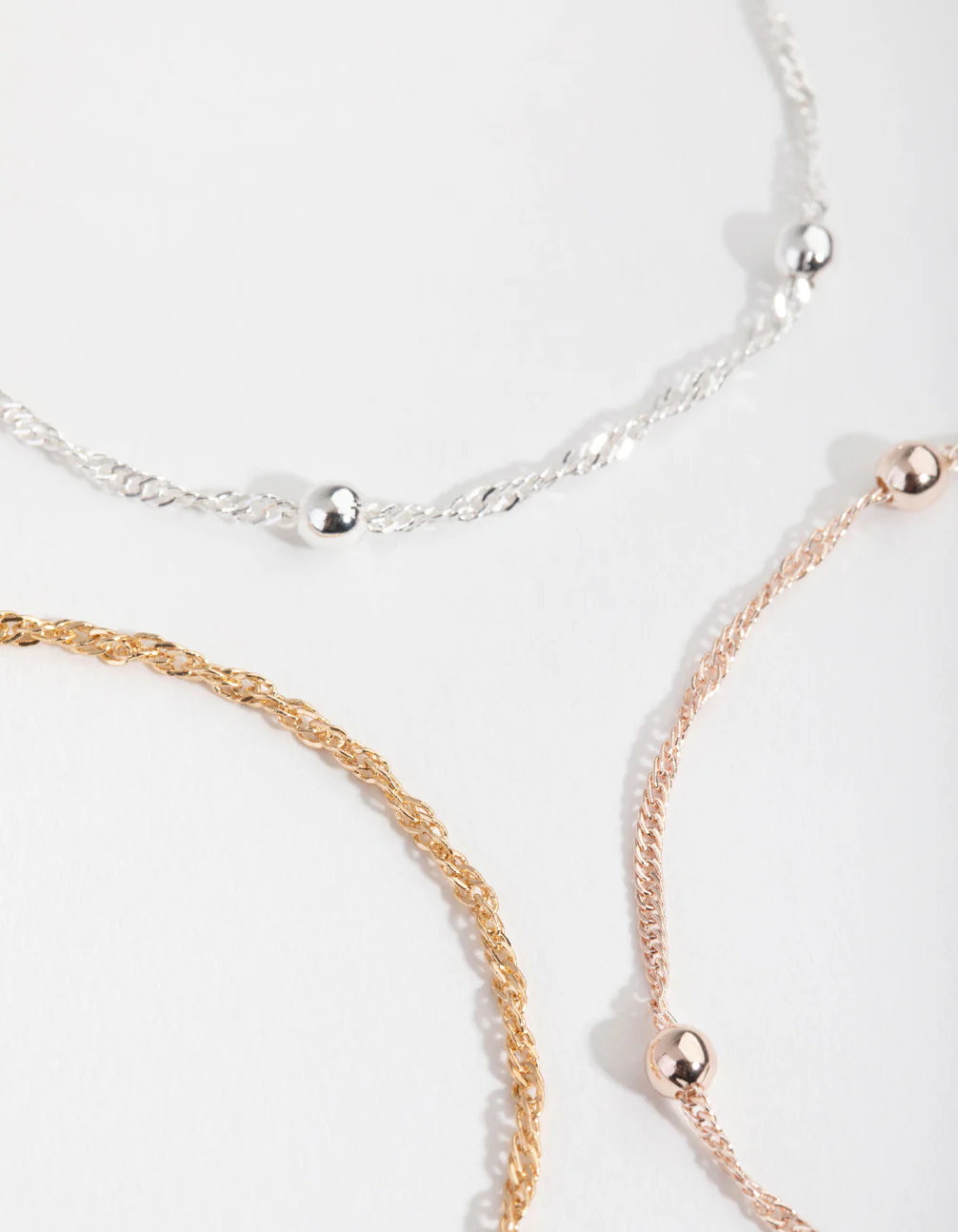 Mixed Metals Mixed Pack Bracelets - Image 2