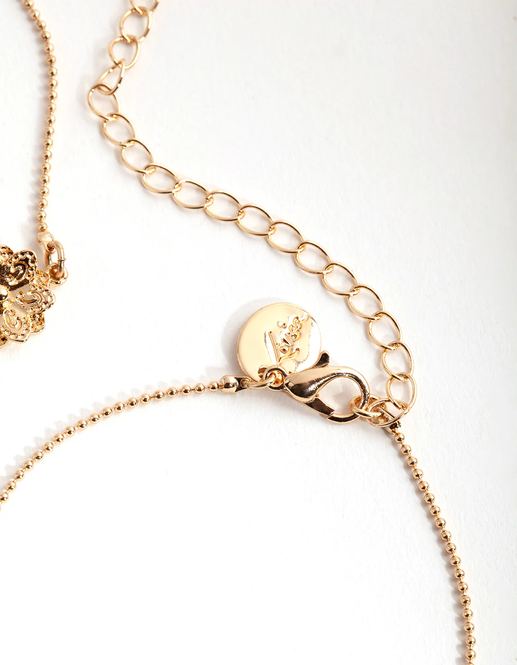 Gold Crystal Flower Bracelet Pack - Image 2