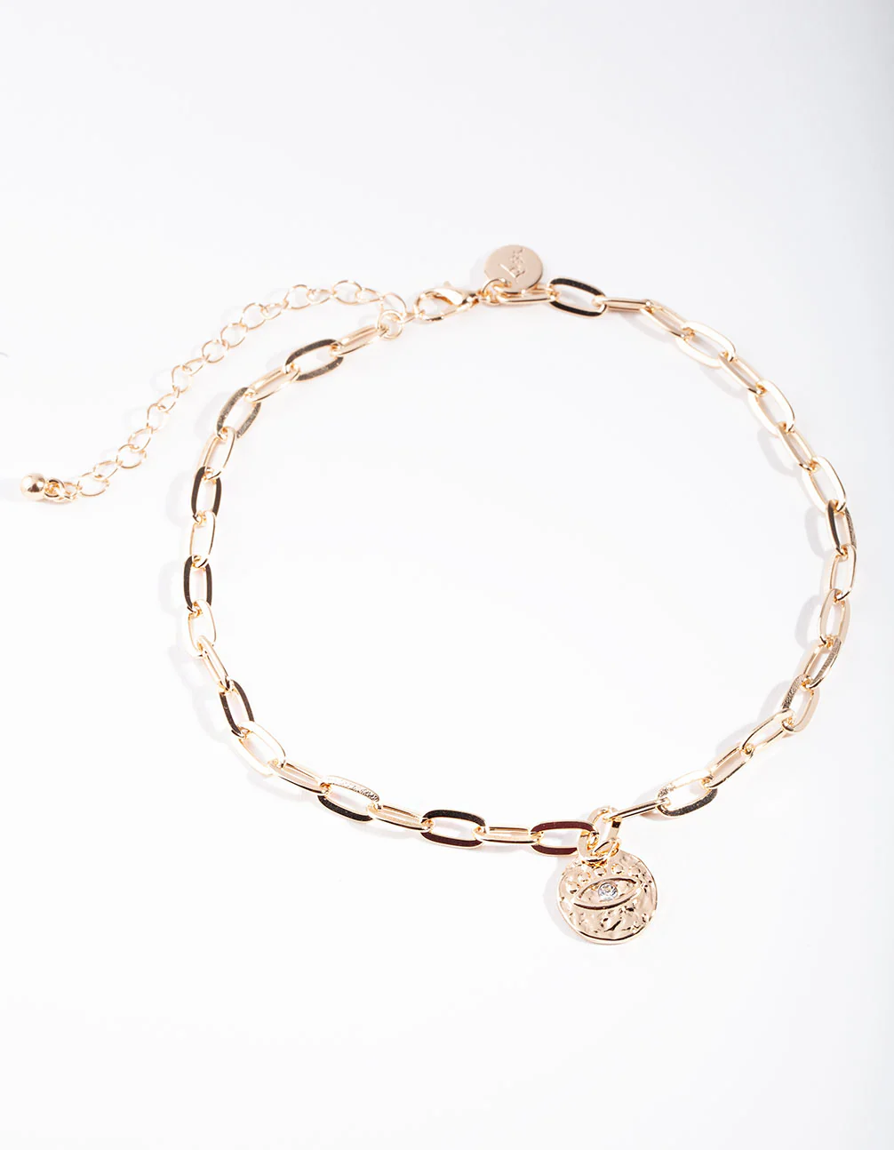 Gold Eye Pendant Choker - Image 2