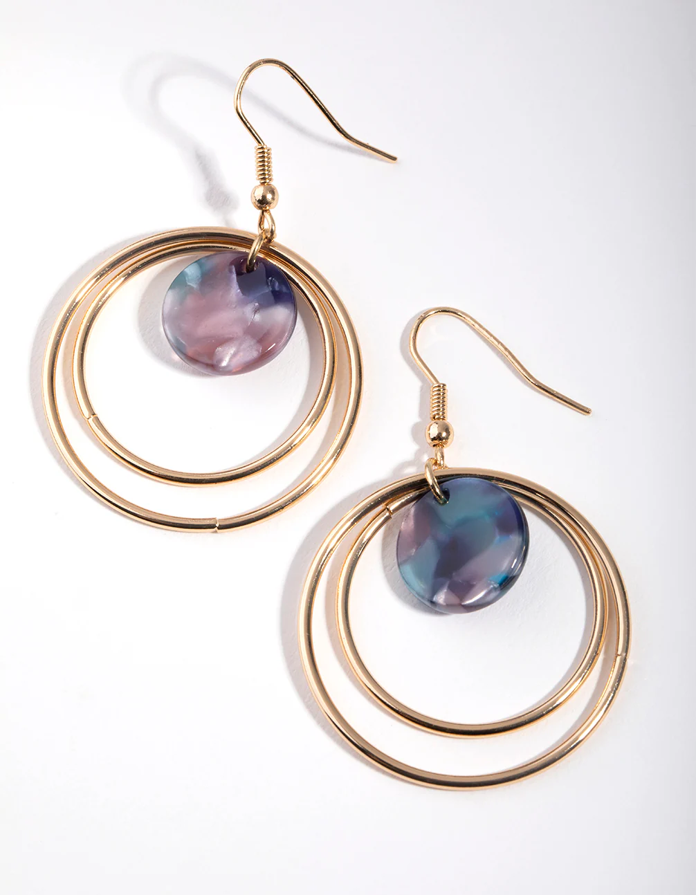 Gold Multi Circle Drop - Image 2