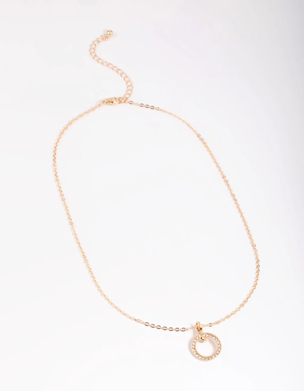 Gold Diamante Perfect Cut Necklace - Image 2