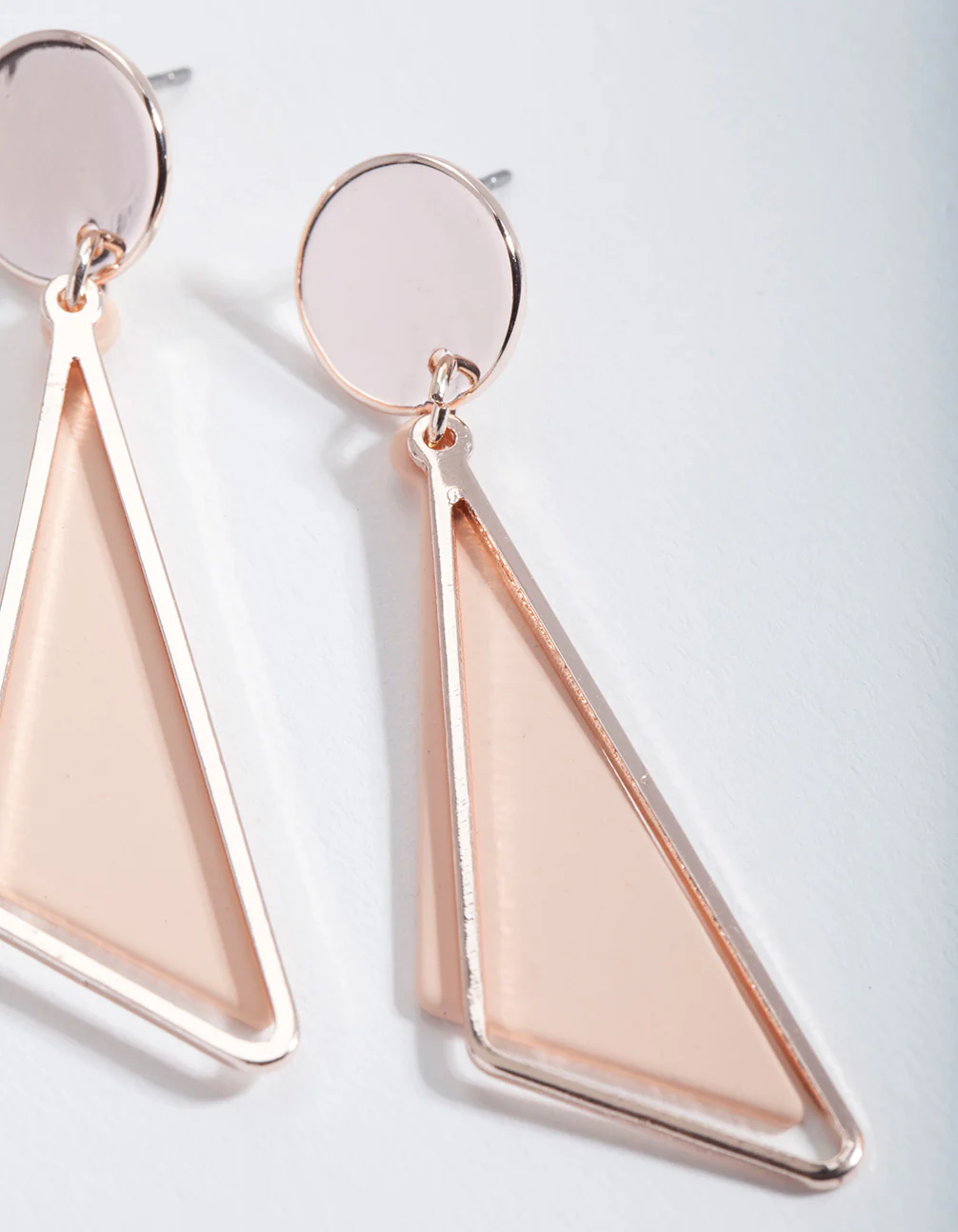 Pink Drop Earrings - Image 2