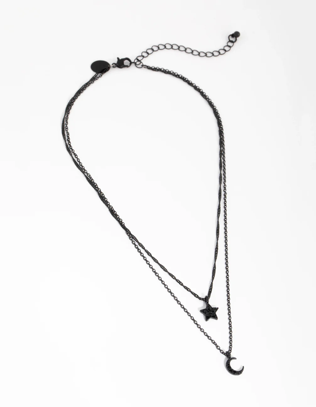 Matte Starry Night Charm Necklace - Image 2