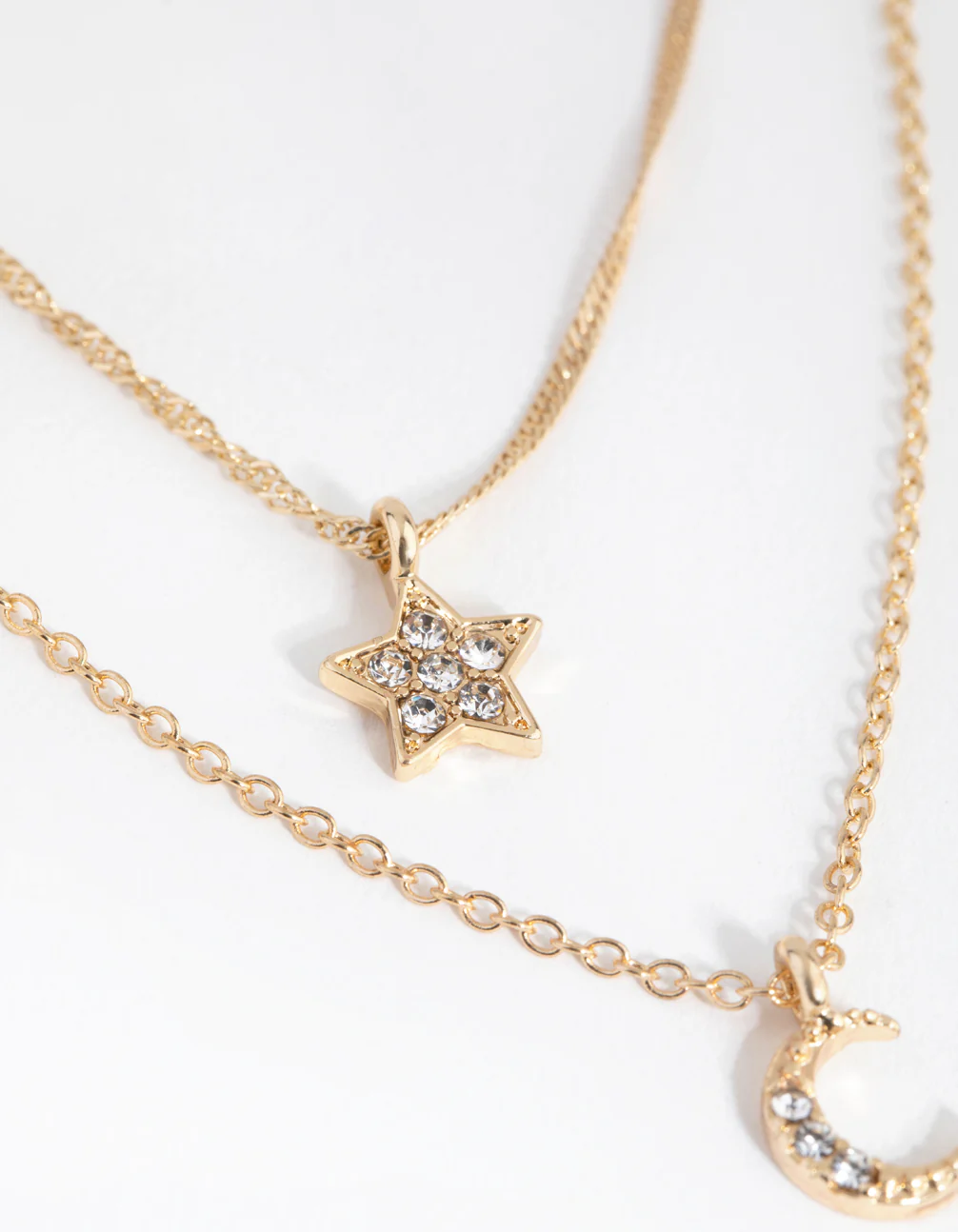 Gold Starry Night Layered Necklace - Image 5