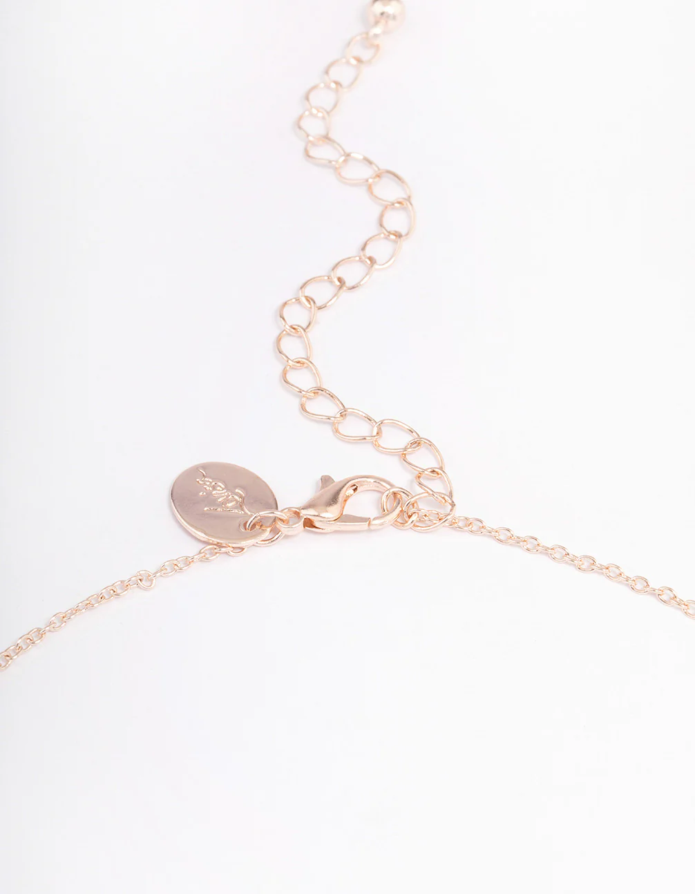 Rose Gold Diamante Butterfly Jewellery Set - Image 3