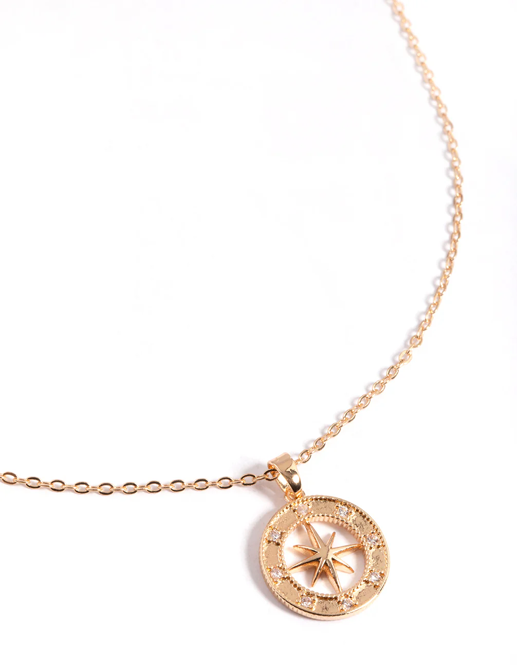 Gold Celestial Compass Necklace - Image 2